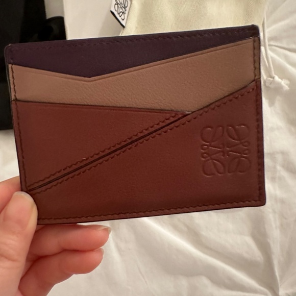 Loewe Puzzle Plain Cardholder - Picture 2 of 5